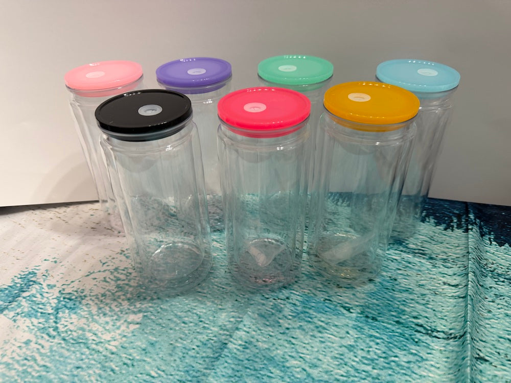 20 oz Snow Globe Cups