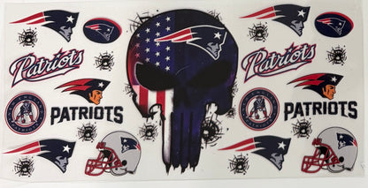 Football Tumbler Wraps Group B