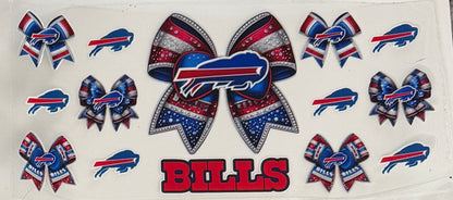 Football Tumbler Wraps Group B