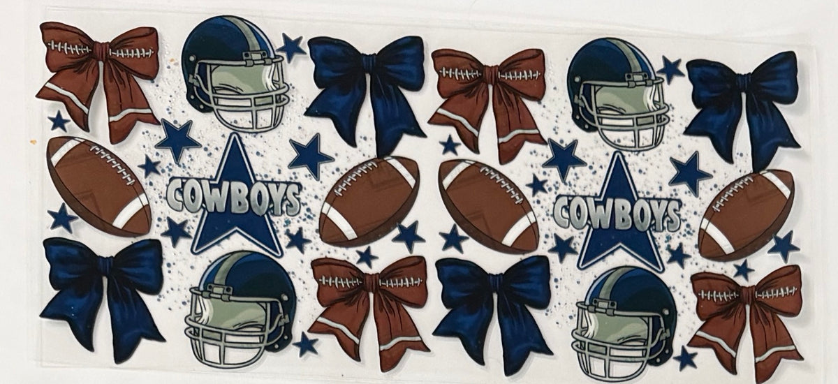 Football Tumbler Wraps Group B