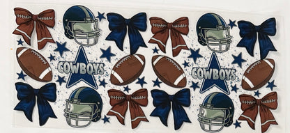 Football Tumbler Wraps Group B