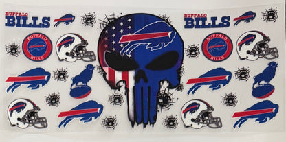 Football Tumbler Wraps Group B