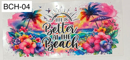 Beach UVDTF Wraps