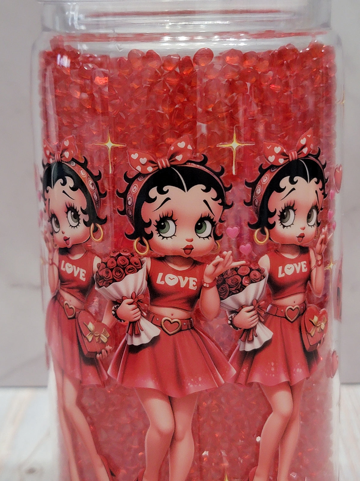 Betty Boop Sweetheart Rhinestone Cup ♥️