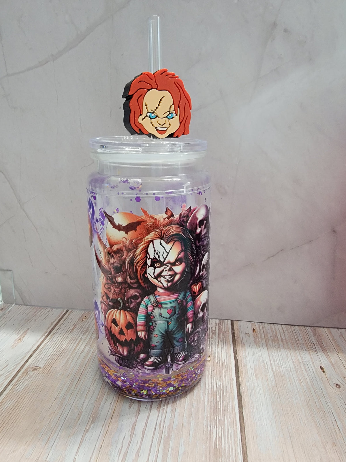 Chucky After Dark Glow-in-the-Dark Snowglobe Cup